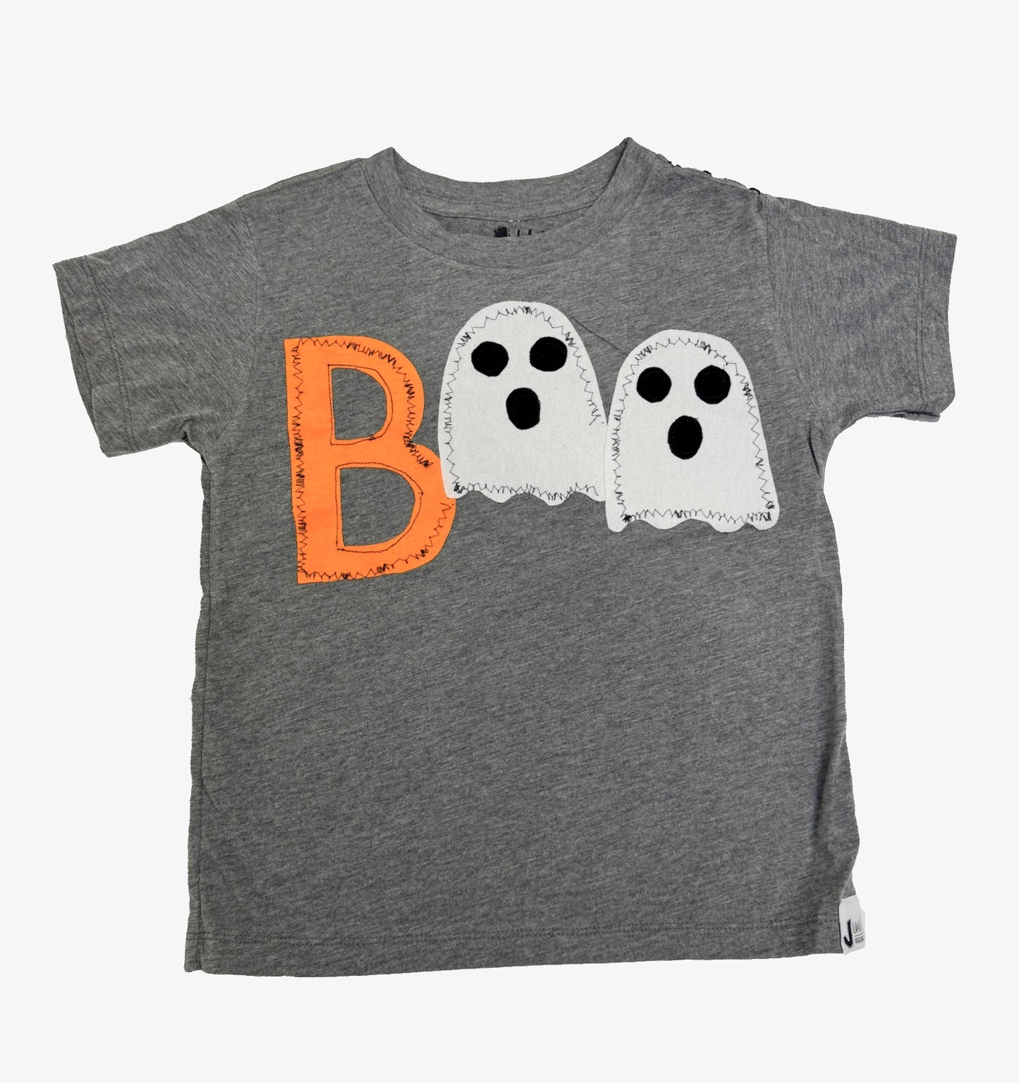 Kid's Halloween BOO grey T-Shirt