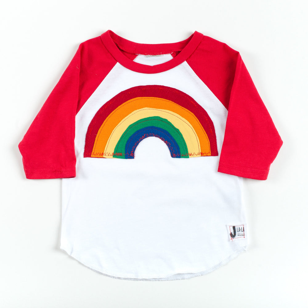 Kid's RAINBOW Raglan T-Shirt