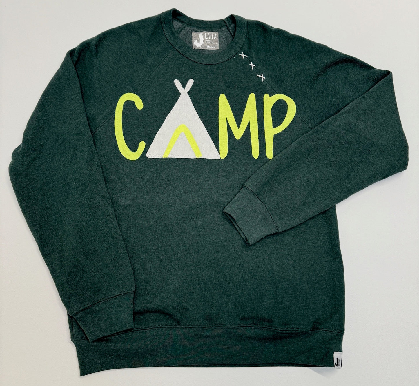 Adult CAMP Hunter Green Sweatshirt