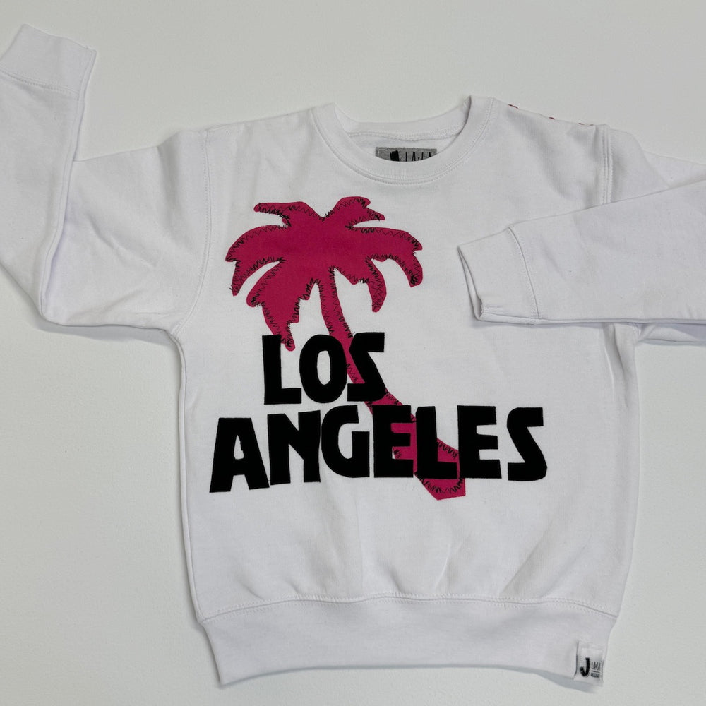 Kid's Los Angeles White Sweatshirt