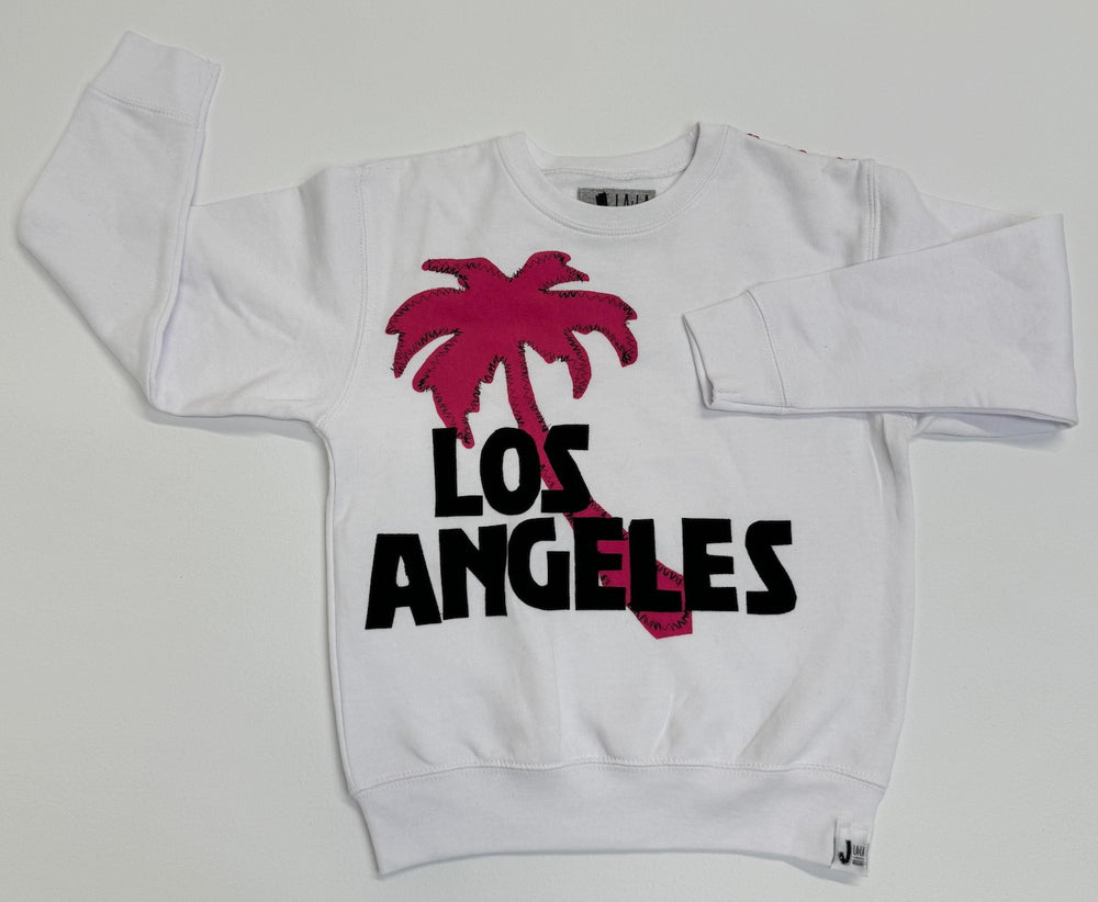 Kid's Los Angeles White Sweatshirt