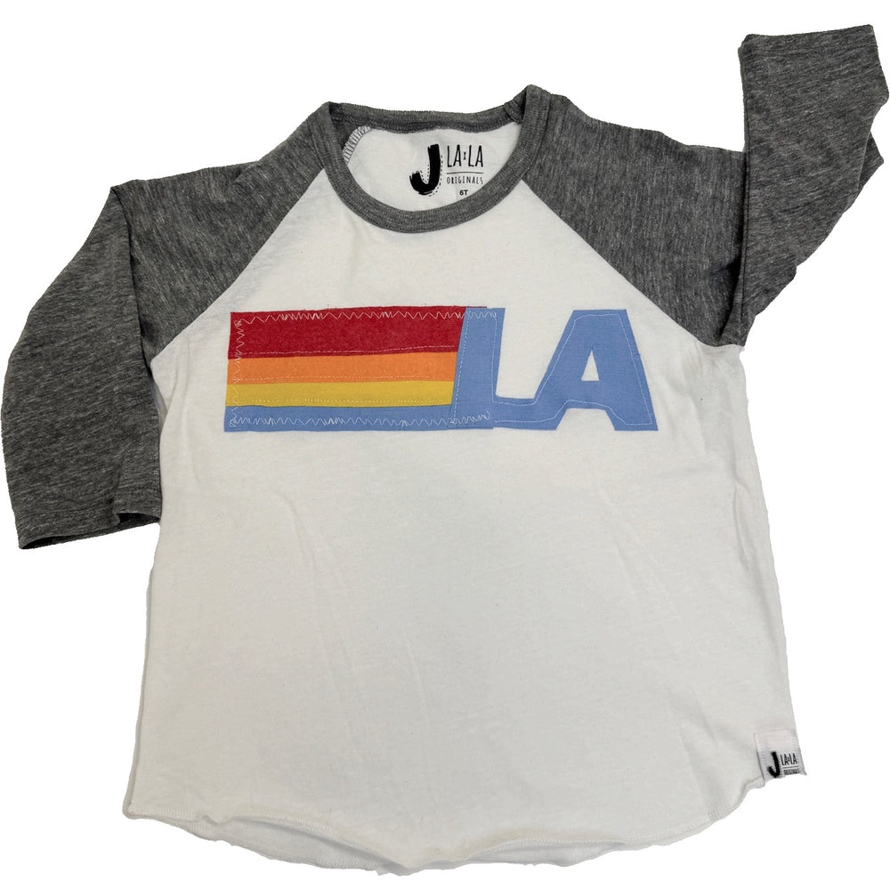 Kid's RETRO LA Raglan T-Shirt