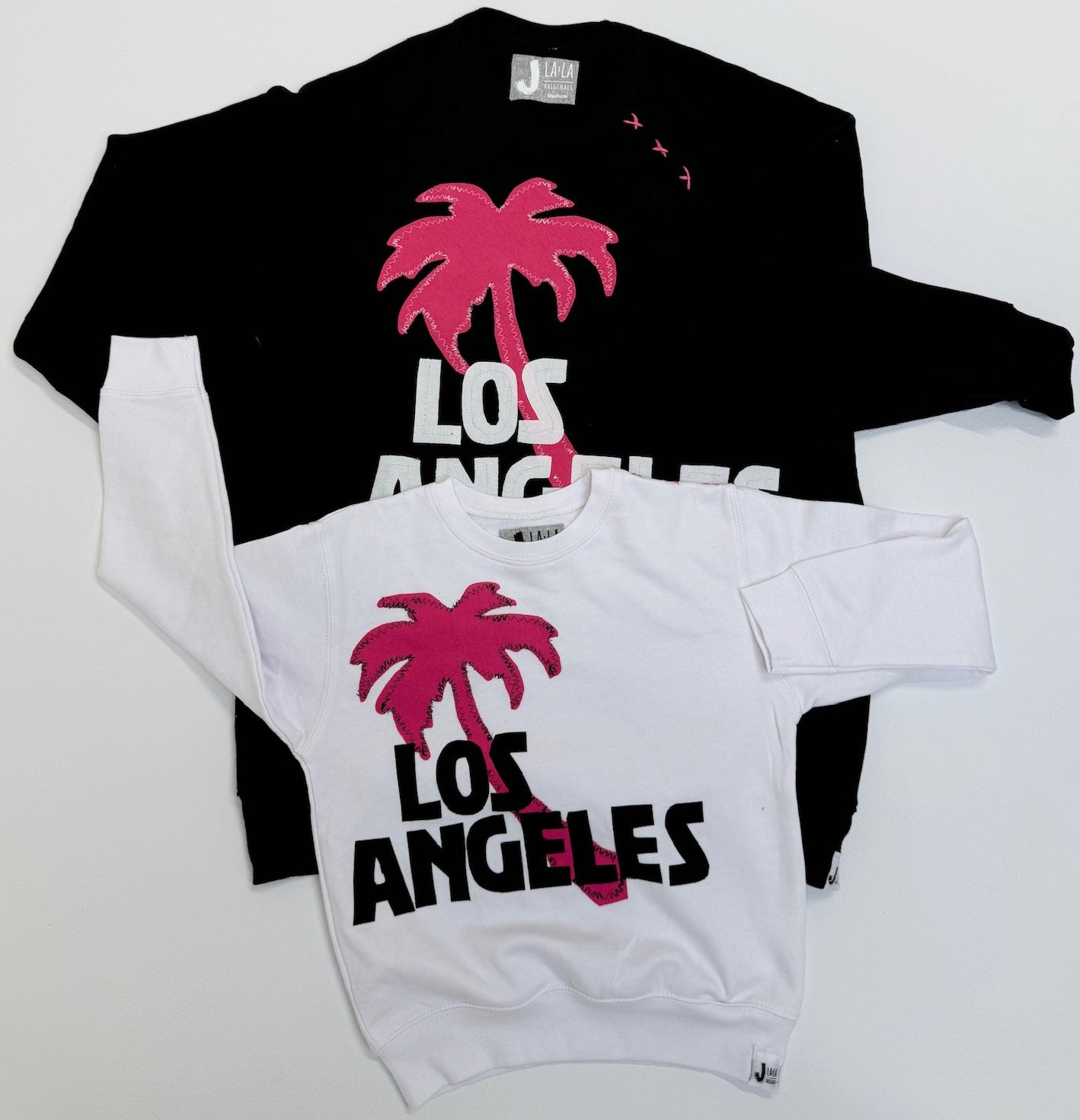 Kid's Los Angeles White Sweatshirt