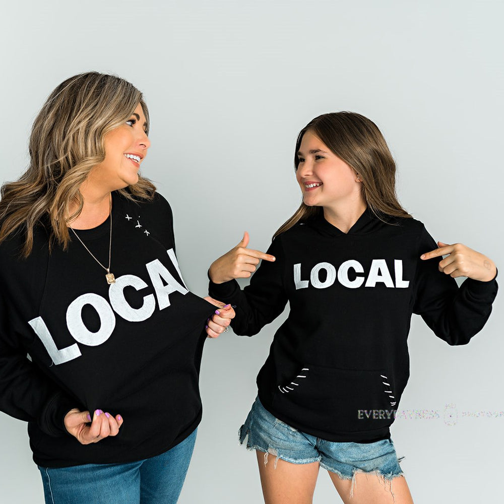 Local sweatshirts