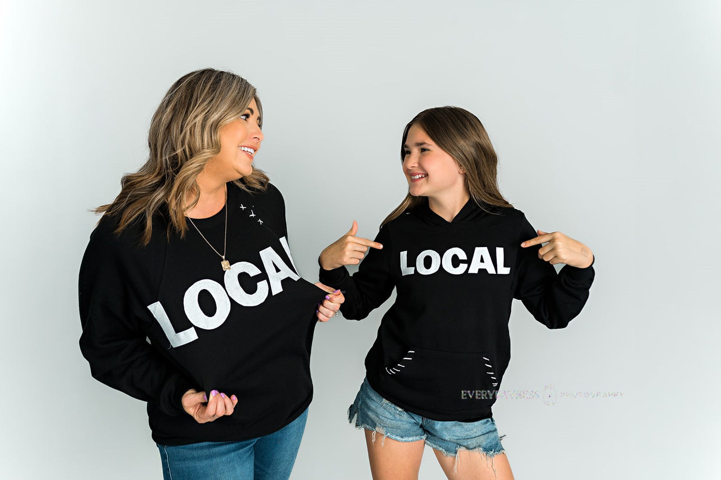 Local sweatshirts