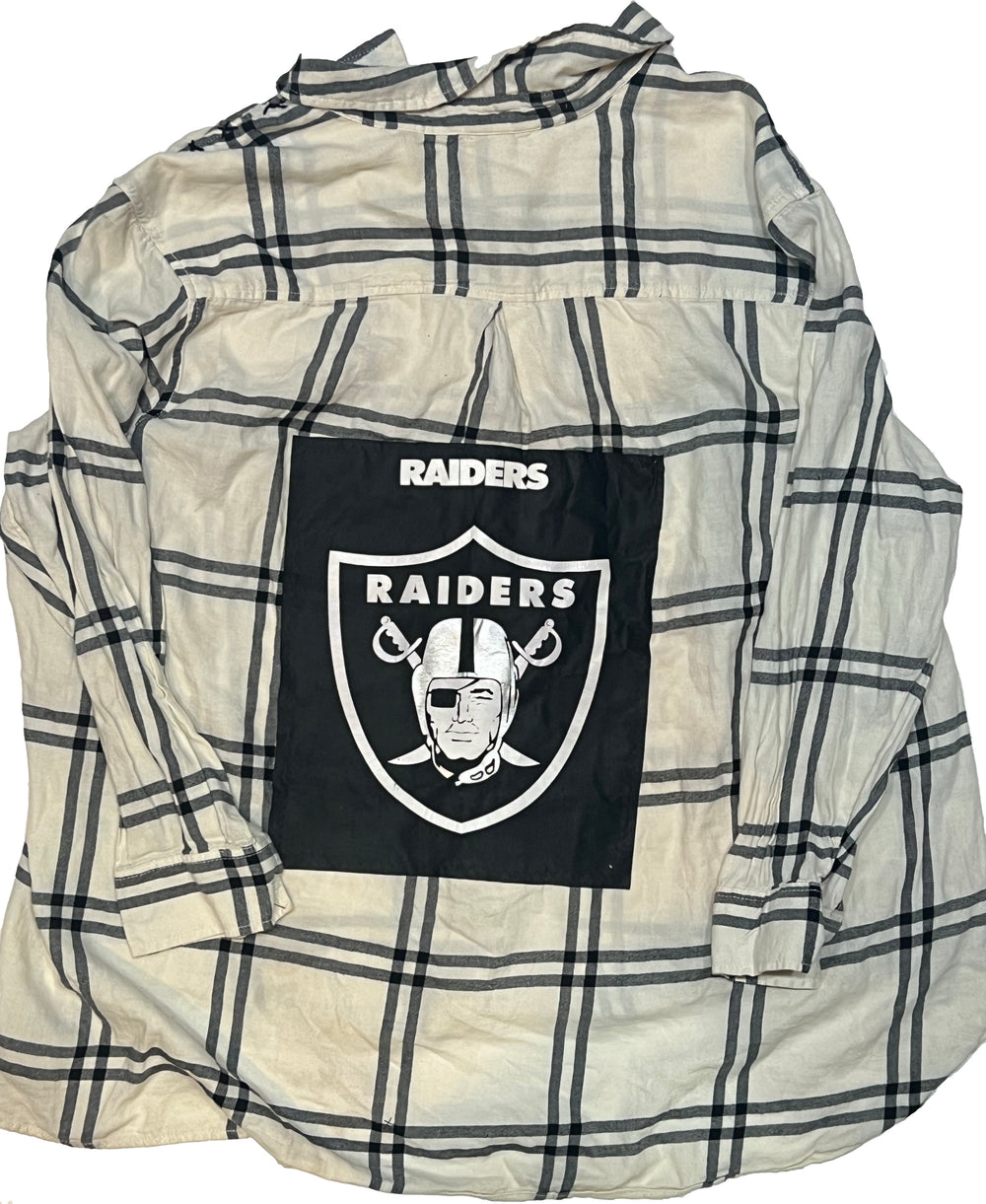 Las Vegas Raiders Flannel