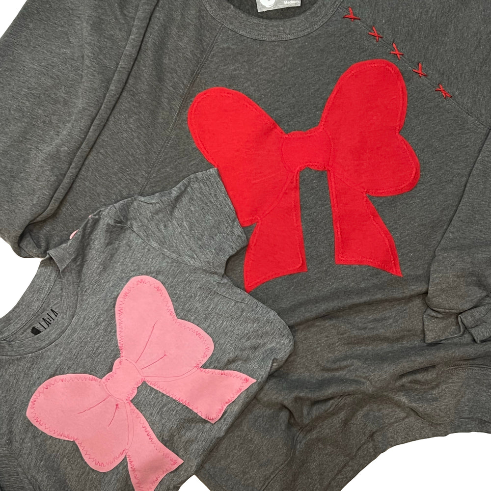 
                      
                        Adult & Kid's BOW Sweatshirt
                      
                    