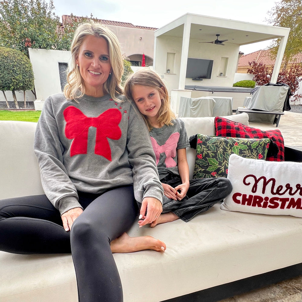 
                      
                        Adult & Kid's BOW Sweatshirt
                      
                    