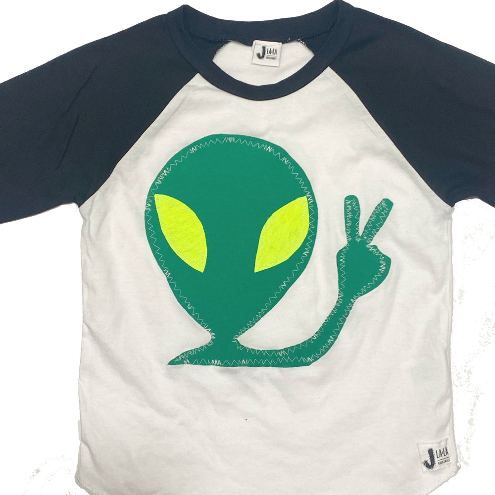 Kid's ALIEN Raglan  T-Shirt