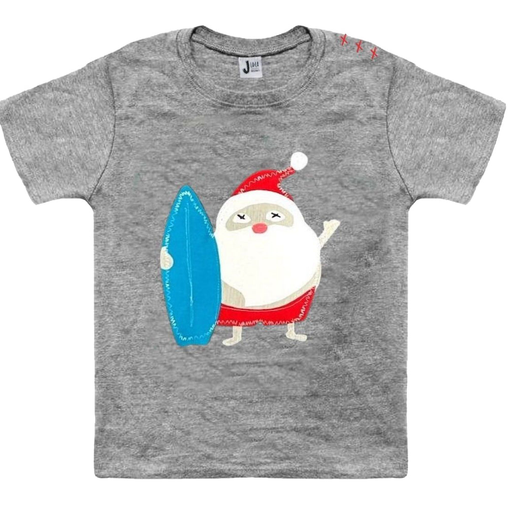 Adult & Kid's SURF SANTA T-Shirt